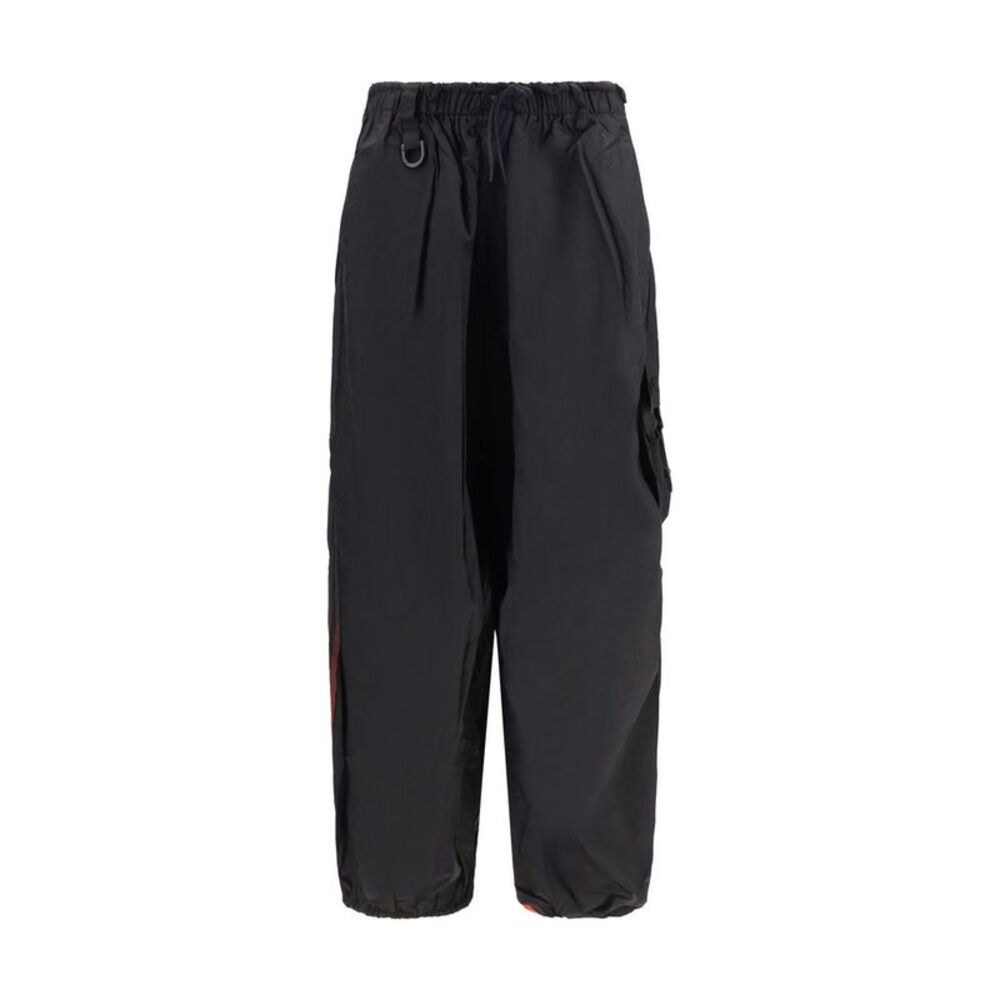 Y-3 Black Polyamide Cargo Men's Pants